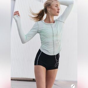 FP Movement by Free People Mint Long Sleeve Top